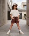 Roary | Girls Loopknit Shorts