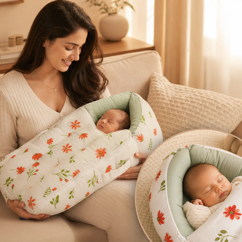 Snuglet | Muslin Baby Carry Nest