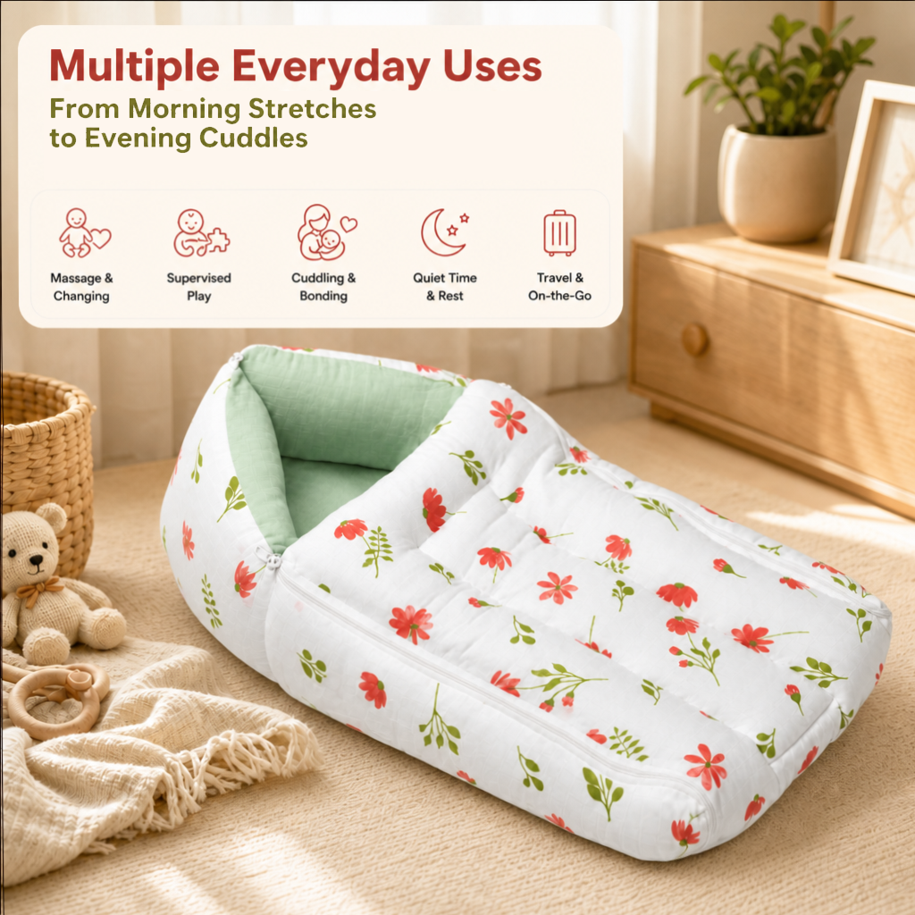 Snuglet | Muslin Baby Carry Nest
