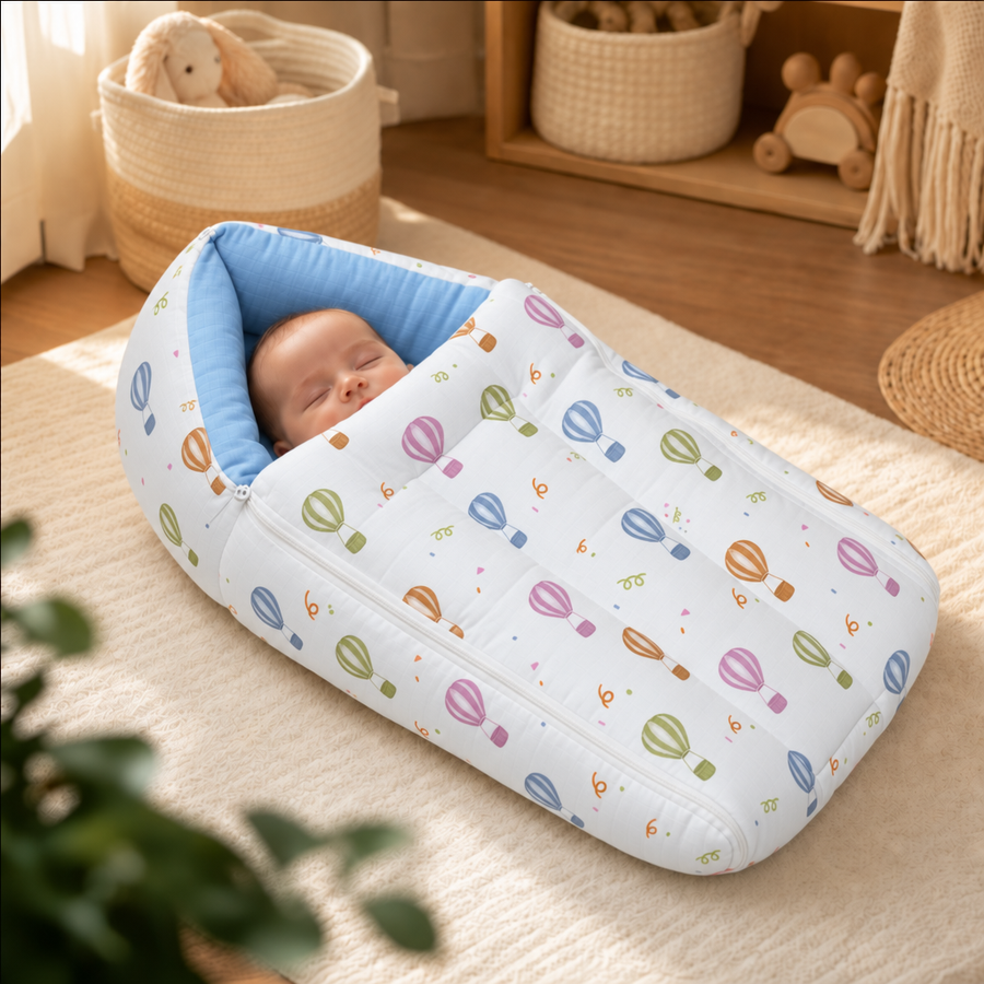 Nesti | Muslin Baby Carry Nest