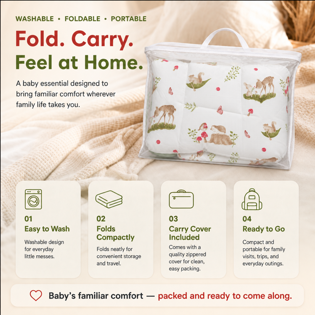 Cocoon | Muslin Baby Carry Nest