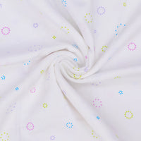 Moon Pebbles| Organic Muslin Baby Swaddle (GOTS Certified)