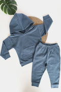 Aqua Meadow-Hooded Top and Pant Set
