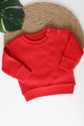Berry Bliss-Waffle Baby Cardigan
