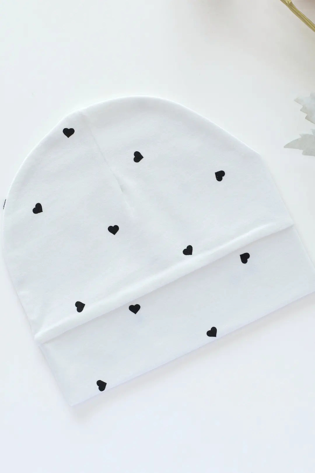 Black Heart-Baby Cap