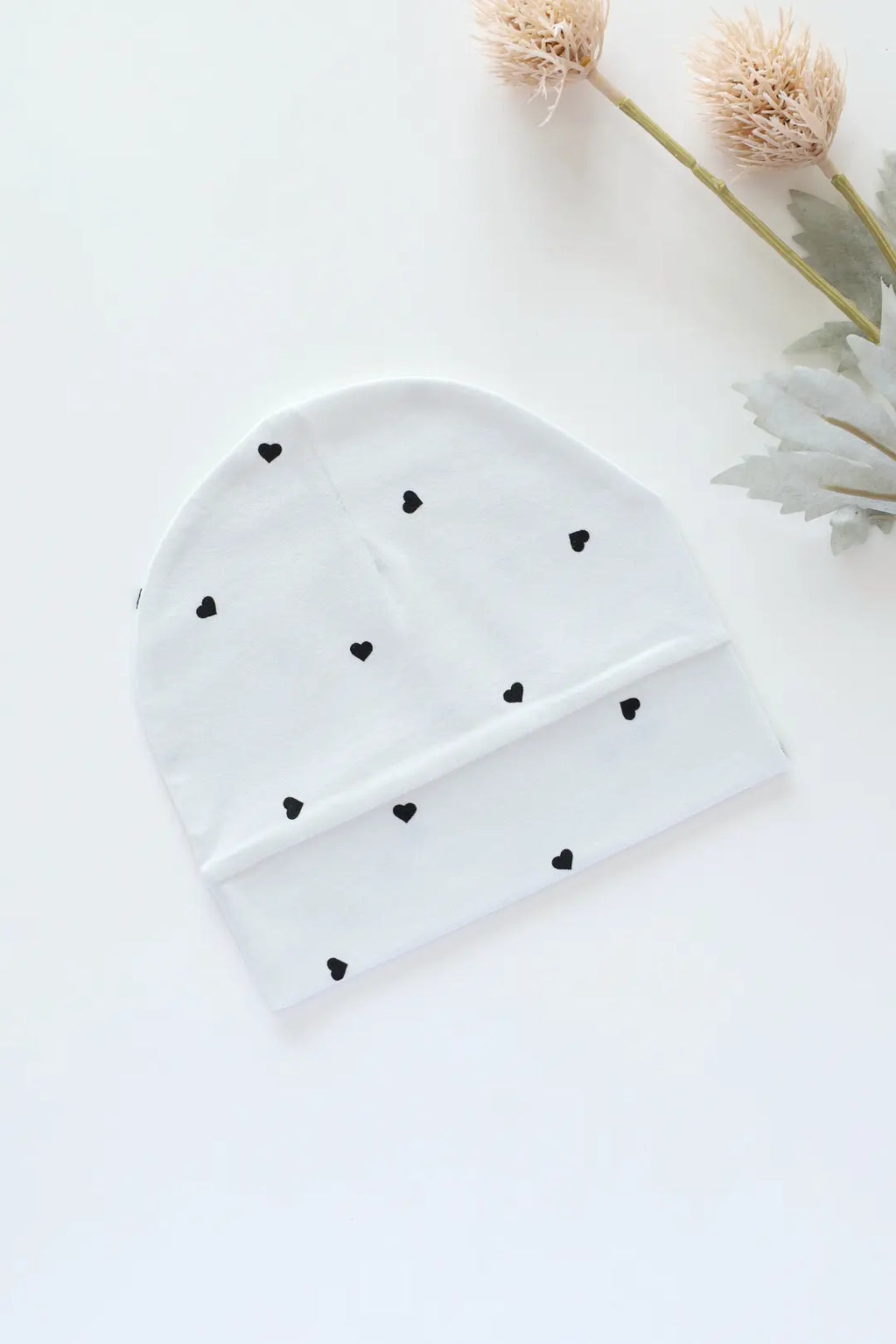 Black Heart-Baby Cap