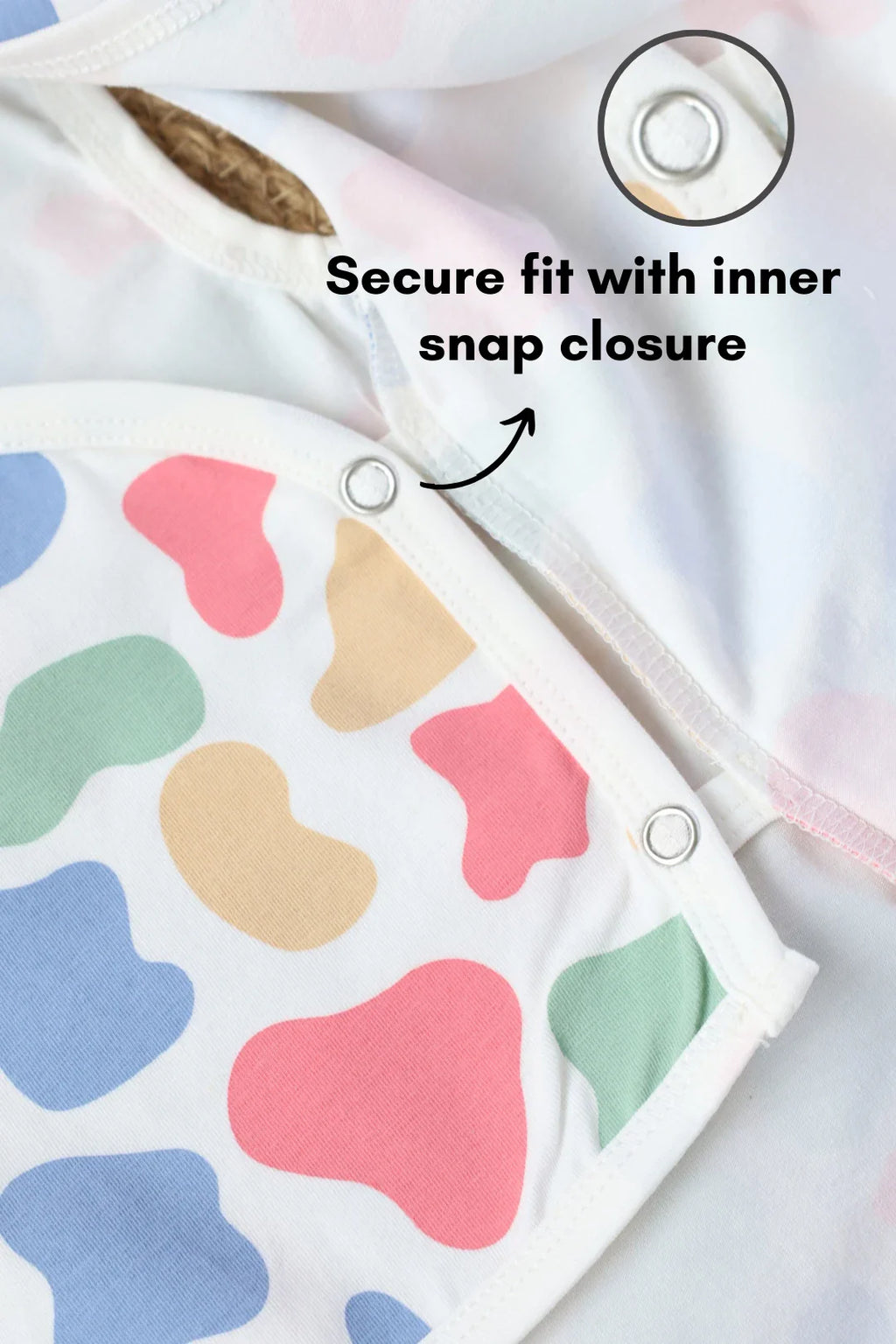 Blue Mirage-Kimono Baby Romper