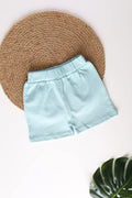Blue Mist-Newborn Shorts