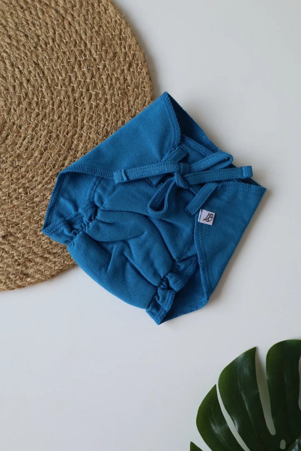 Blue-Newborn Nappy
