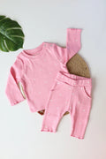 Blush Heart-Kids T-Shirt and Pant Set
