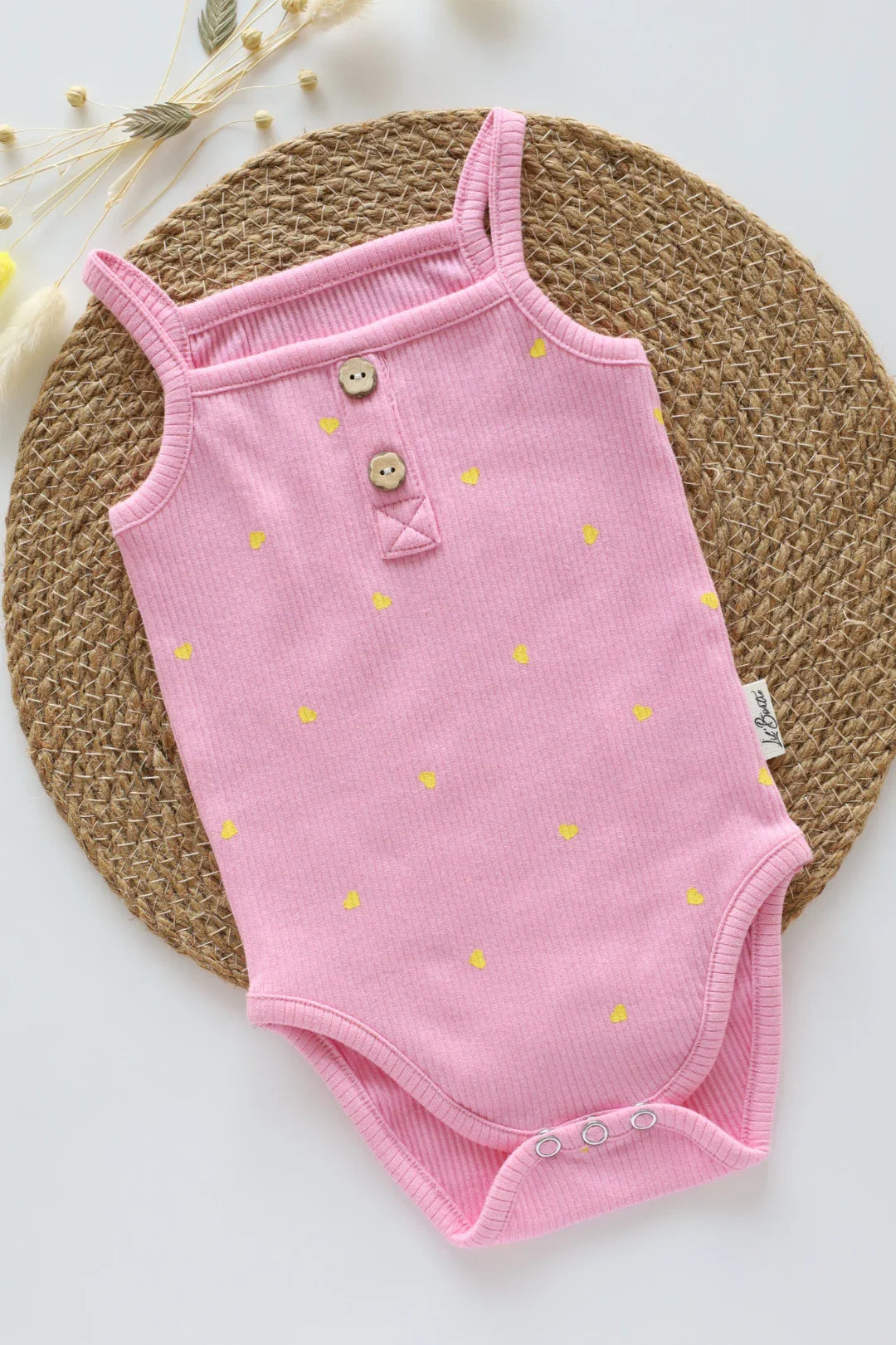 Lemon Love-Baby Spaghetti Romper