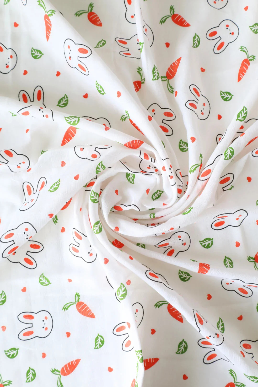 Bunny Bliss-Muslin-Baby-Swaddle