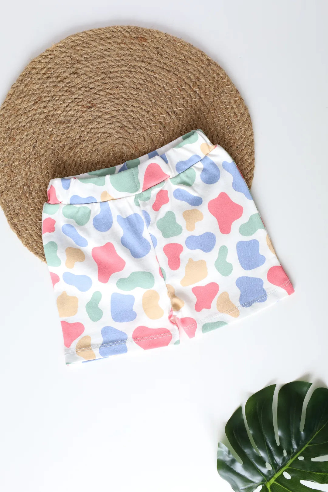 Camo Blue-Newborn Shorts