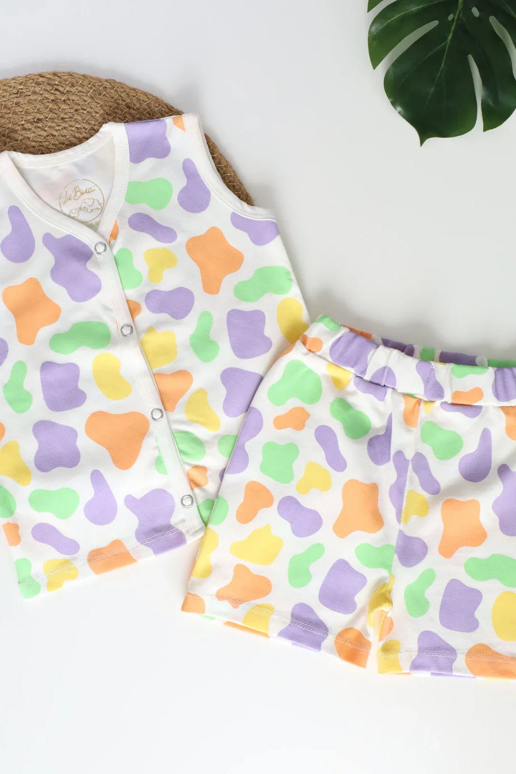 Camo Neon-Newborn Jabla and Shorts