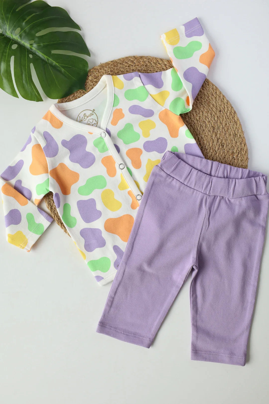 Camo Fluff-Kids T-Shirt and Pant Set