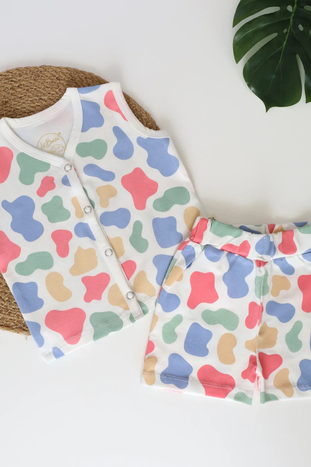 Camo Fluff-Newborn Jabla and Shorts