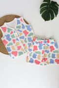 Camo Fluff-Newborn Jabla and Shorts