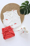 Cerise Pop-Newborn Clothes Set