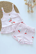 Cheery Toes-Baby Girls Cami Bloomer