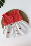 Cherry Chuckle-Baby Frock