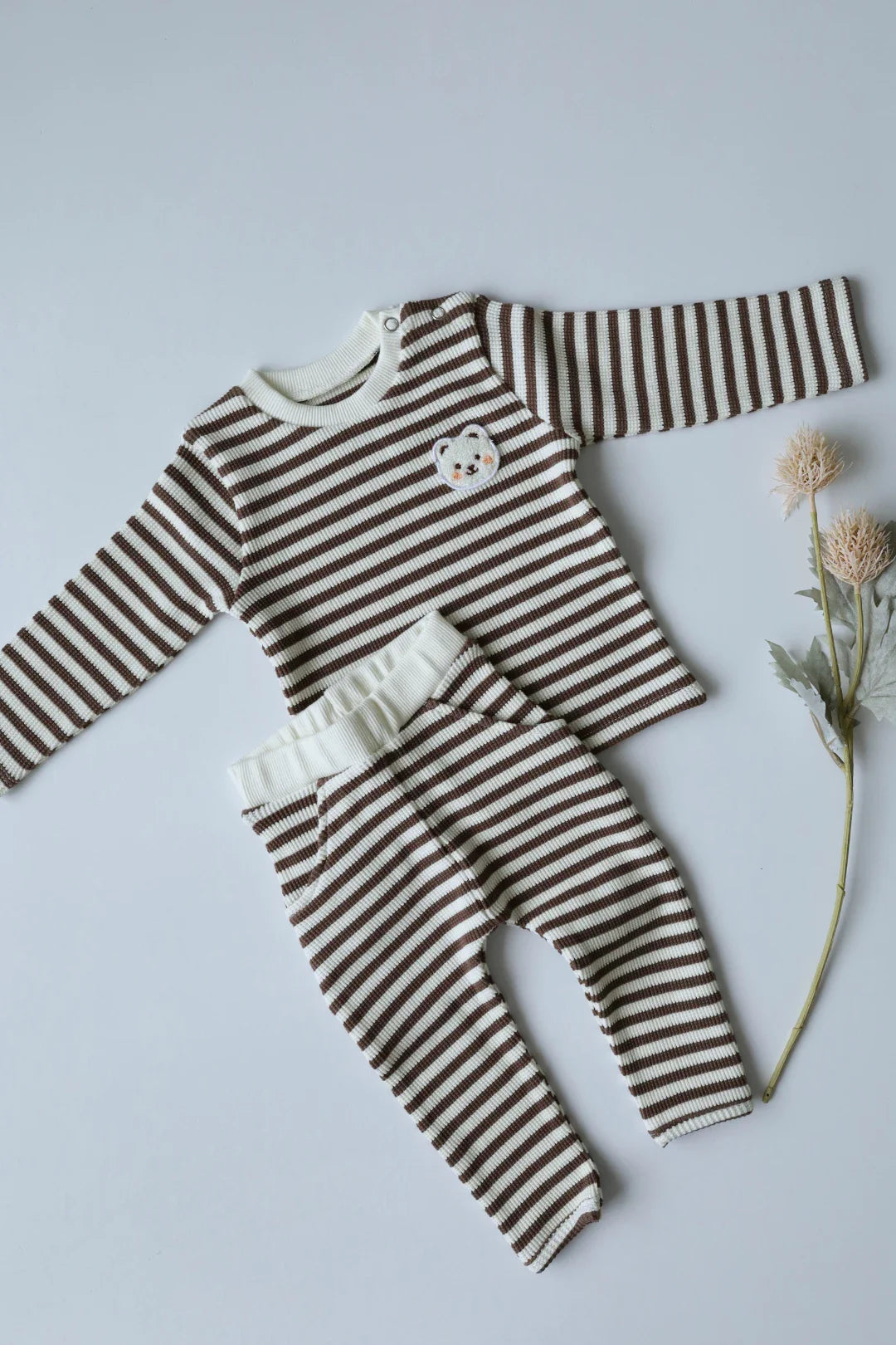 Chestnut-Waffle-Kids-and-Baby-Co-Ord Set