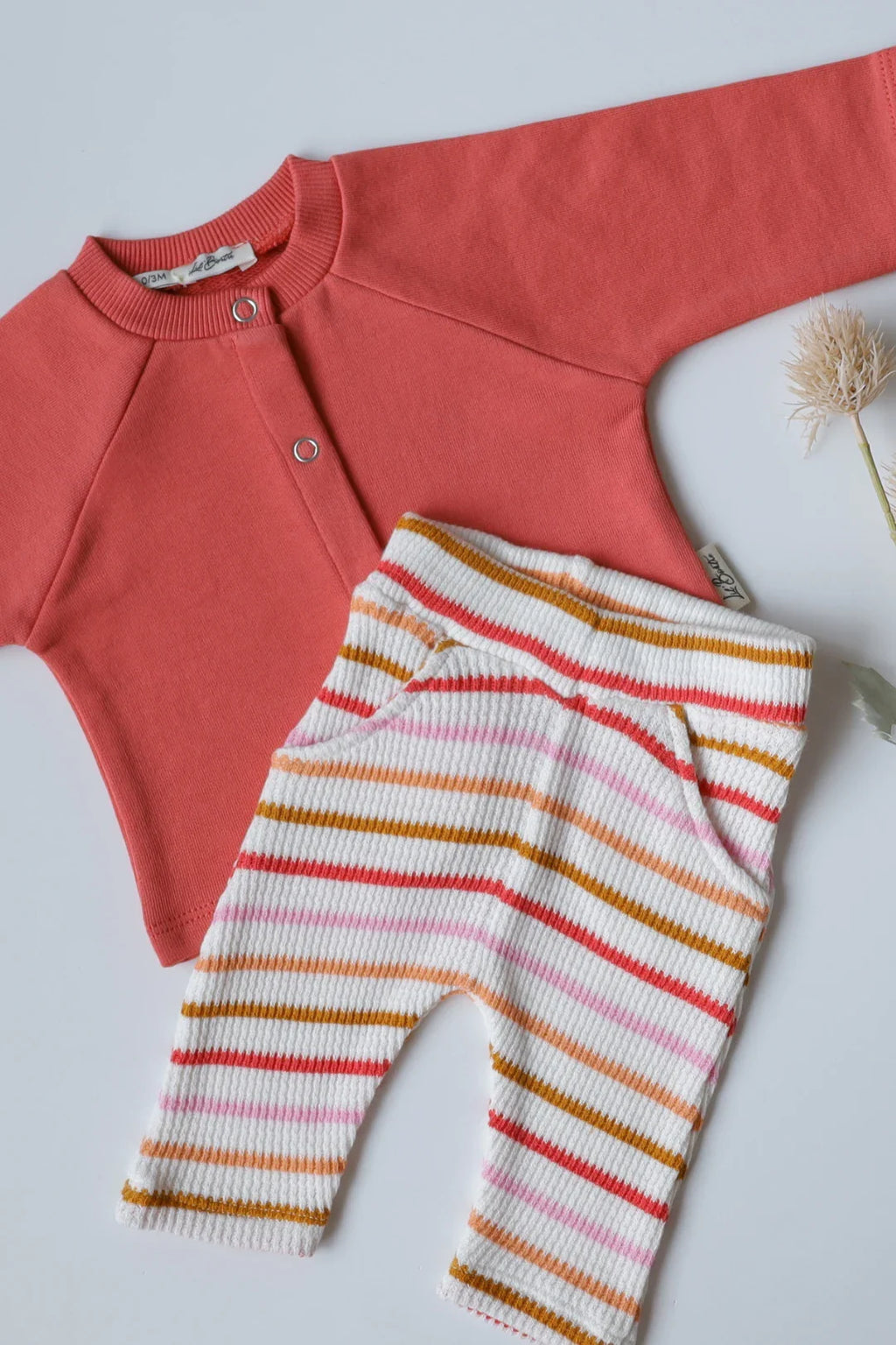 Chromatic-Kids and Baby Co-Ord Set-Front Button-0-3 Months