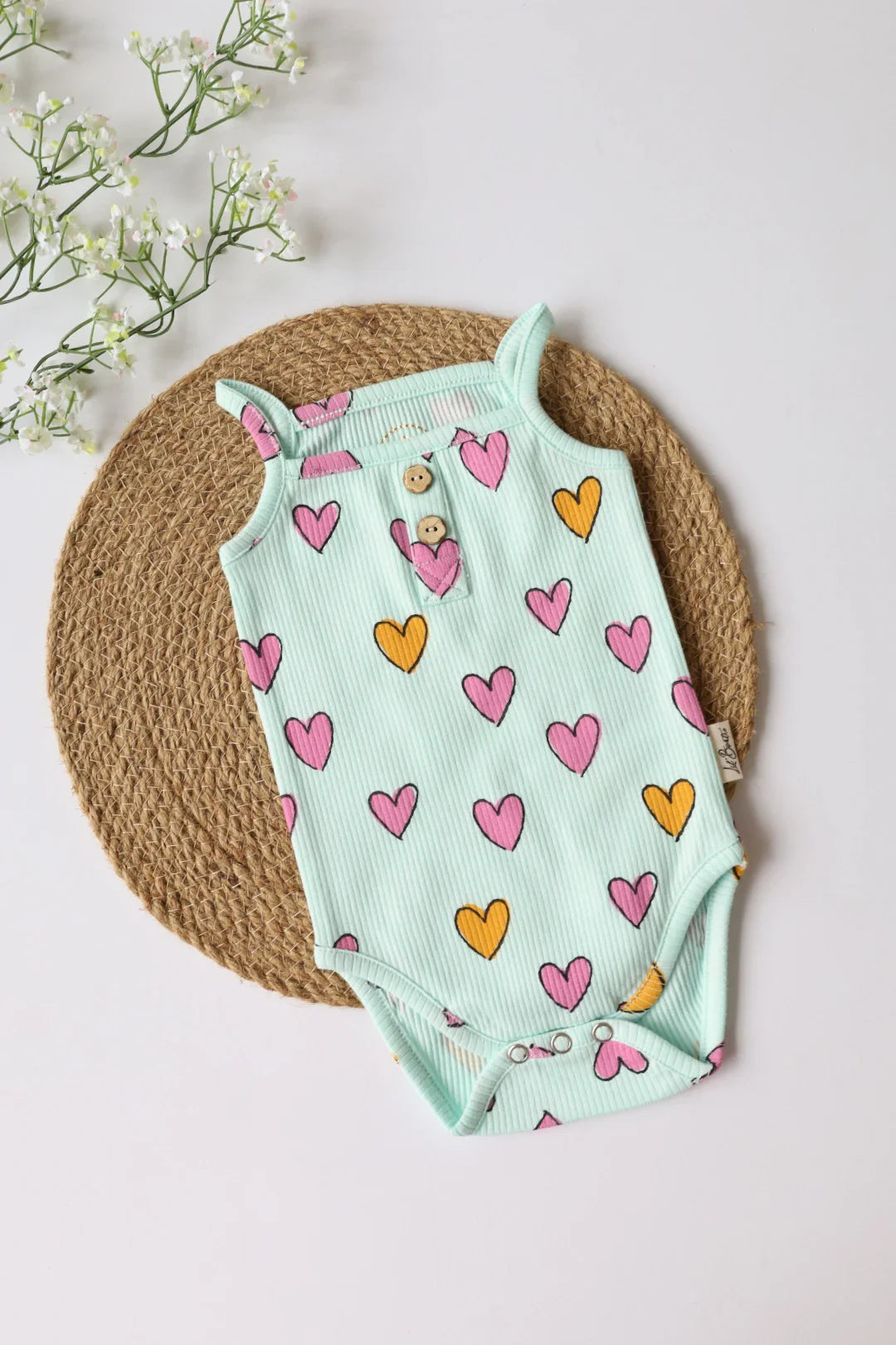 Chromatic Love-Baby Spaghetti Romper