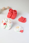 Cloud Cuddles-Baby Mittens and Booties