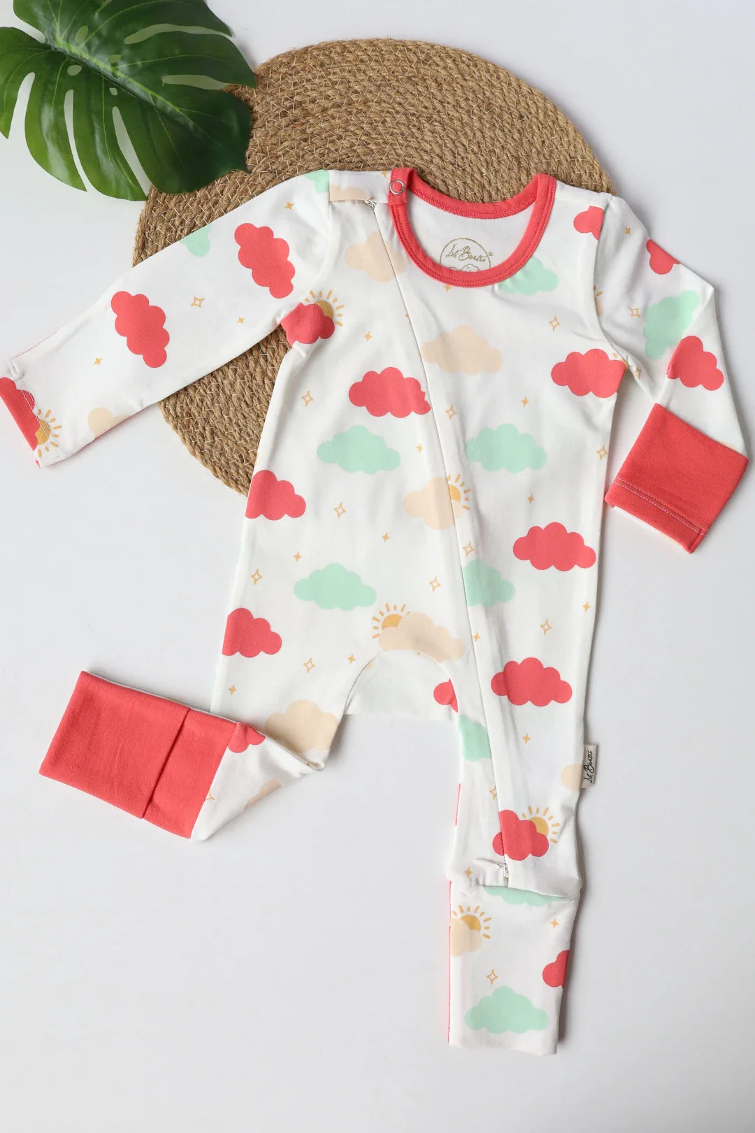 Cloudy Dreams-Newborn Baby Sleepsuit