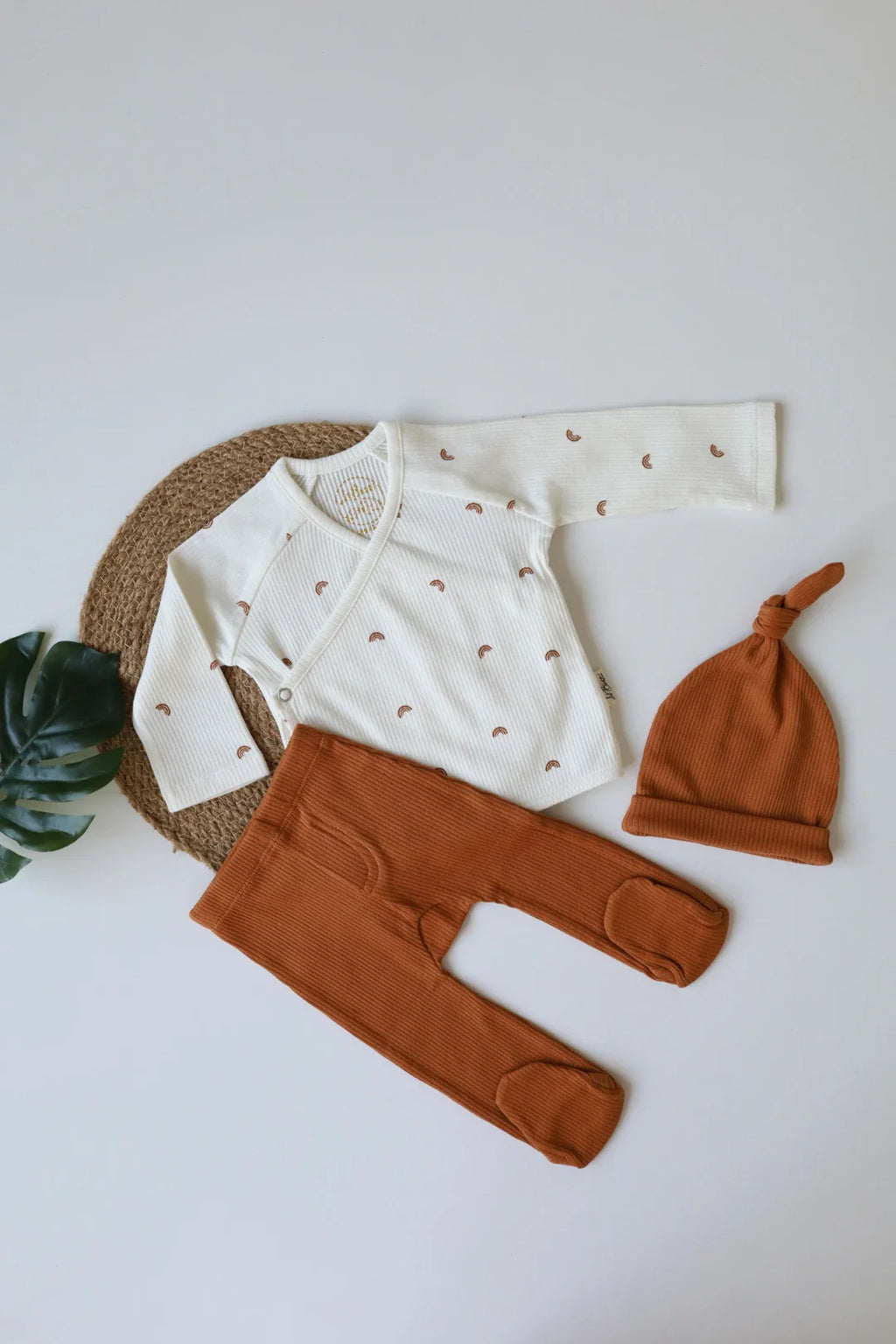 Cocoa Curve-Newborn Clothes Set