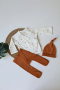 Cocoa Curve-Newborn Clothes Set
