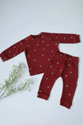 Crimson-Rib-Knit-Kids-Top-and-Pant