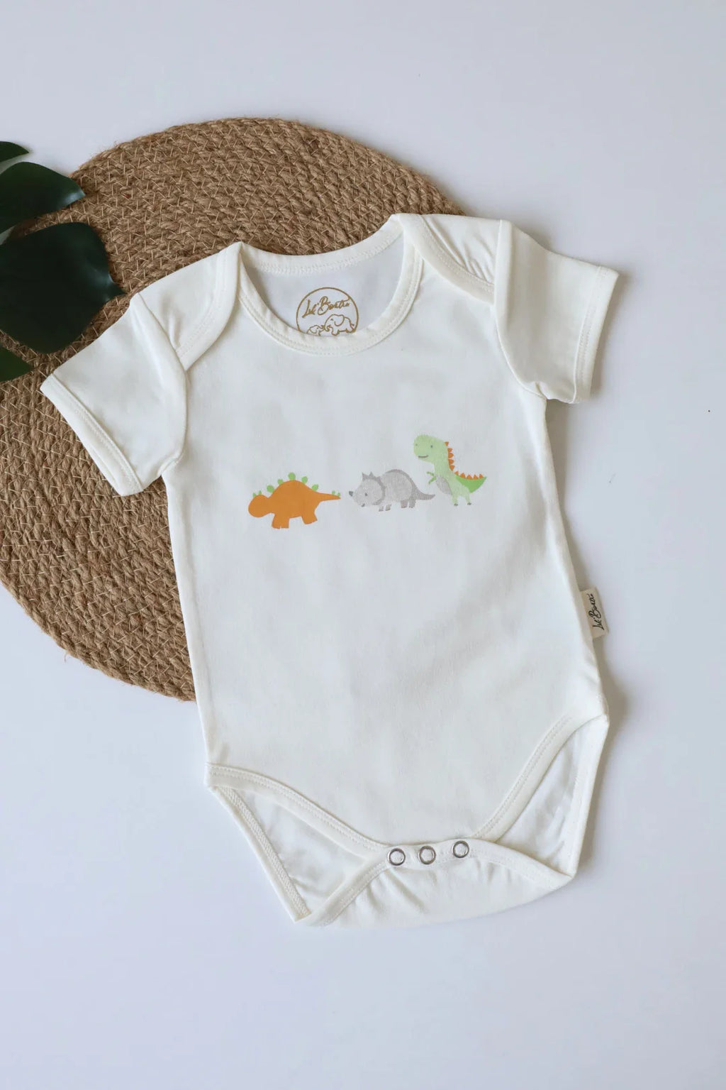 Dino in the Wild-Digital Newborn Baby Romper