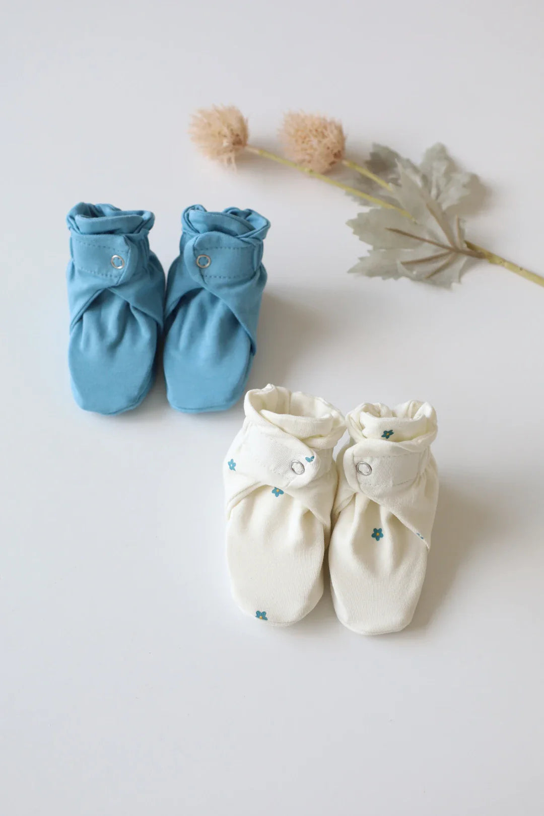 Duo Bud-Baby Booties-Pack of 2
