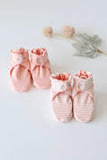 Duo Petaline-Baby Booties Combo