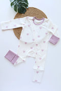 Elan Heart-Newborn Baby Sleepsuit