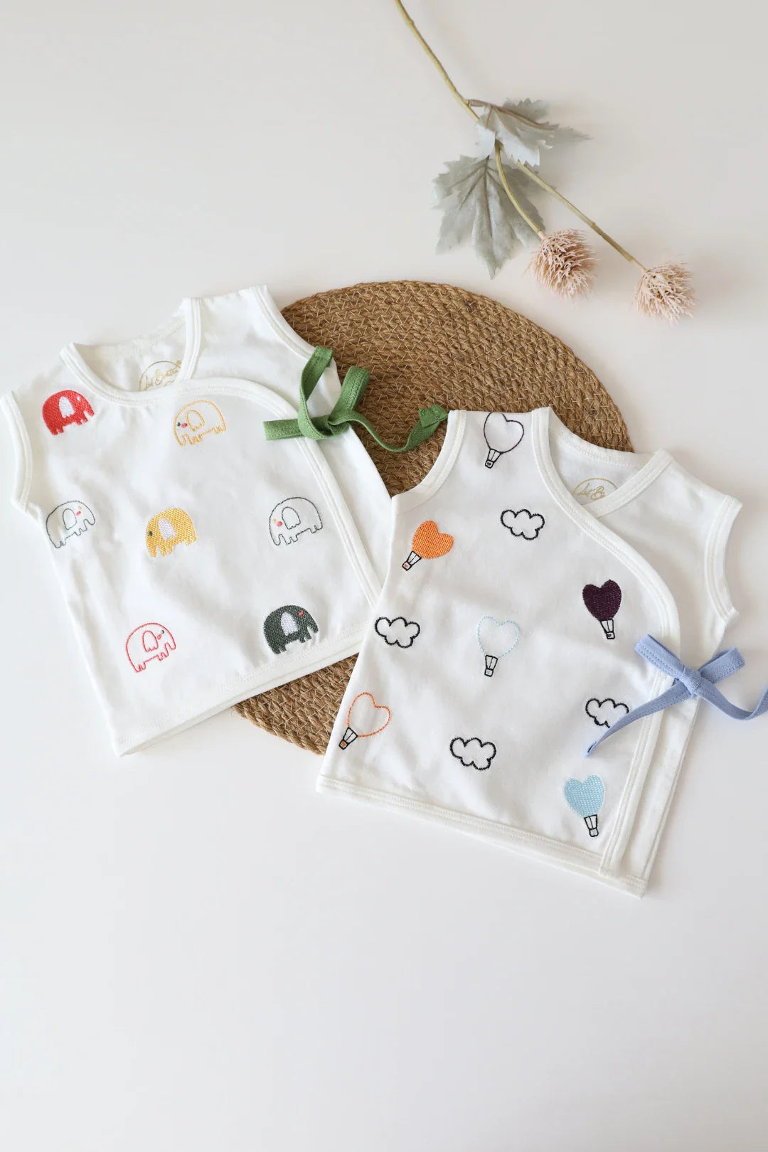 Ellie-Baby Jabla-Kimono Style-Pack of 2