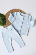 Eyelet-Cloud-Pointelle-Newborn Clothes Set