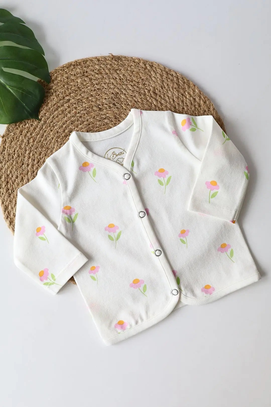 Floral Fluff-Full Sleeve Newborn Jabla