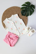 Floral Fluff-Newborn Clothes Set