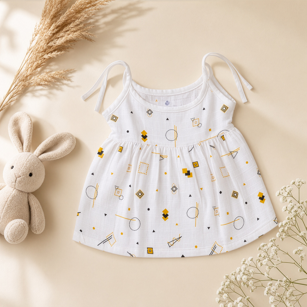 Organic Muslin Frock Tie