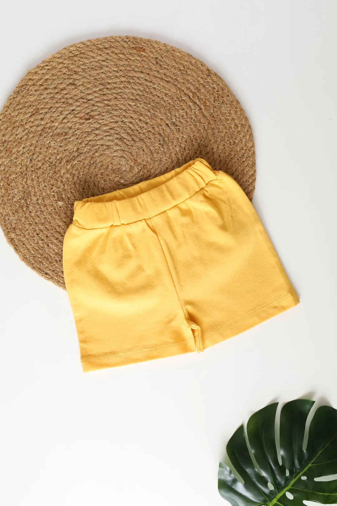 Golden Glow-Newborn Shorts