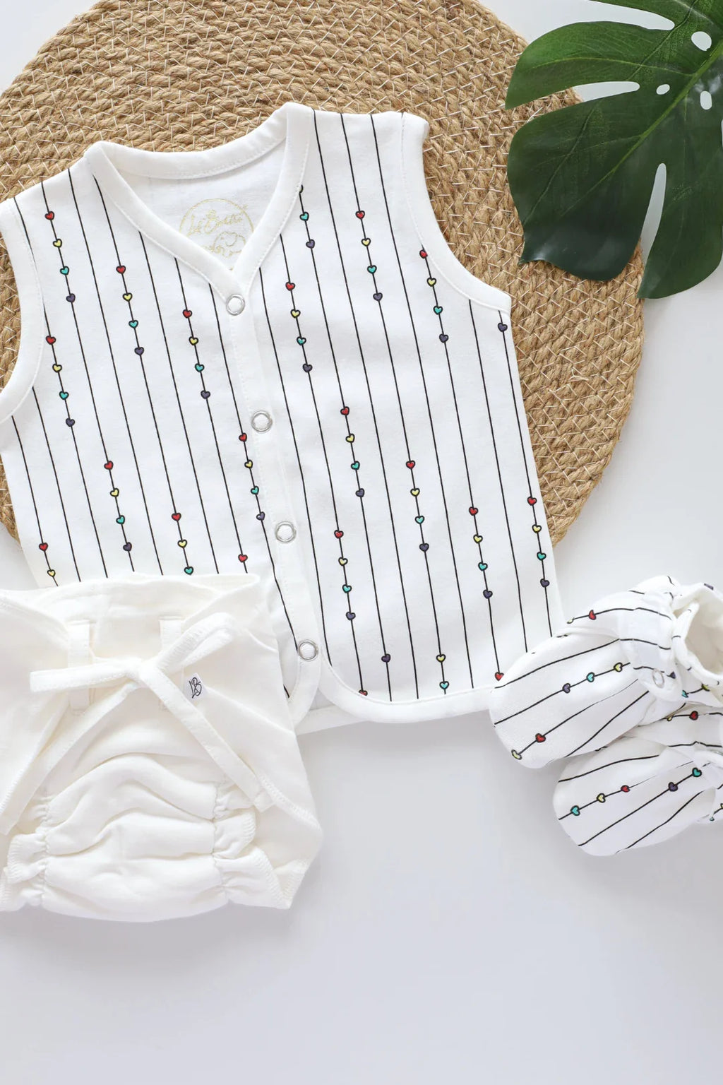 Heart Parade-Newborn Clothes Set