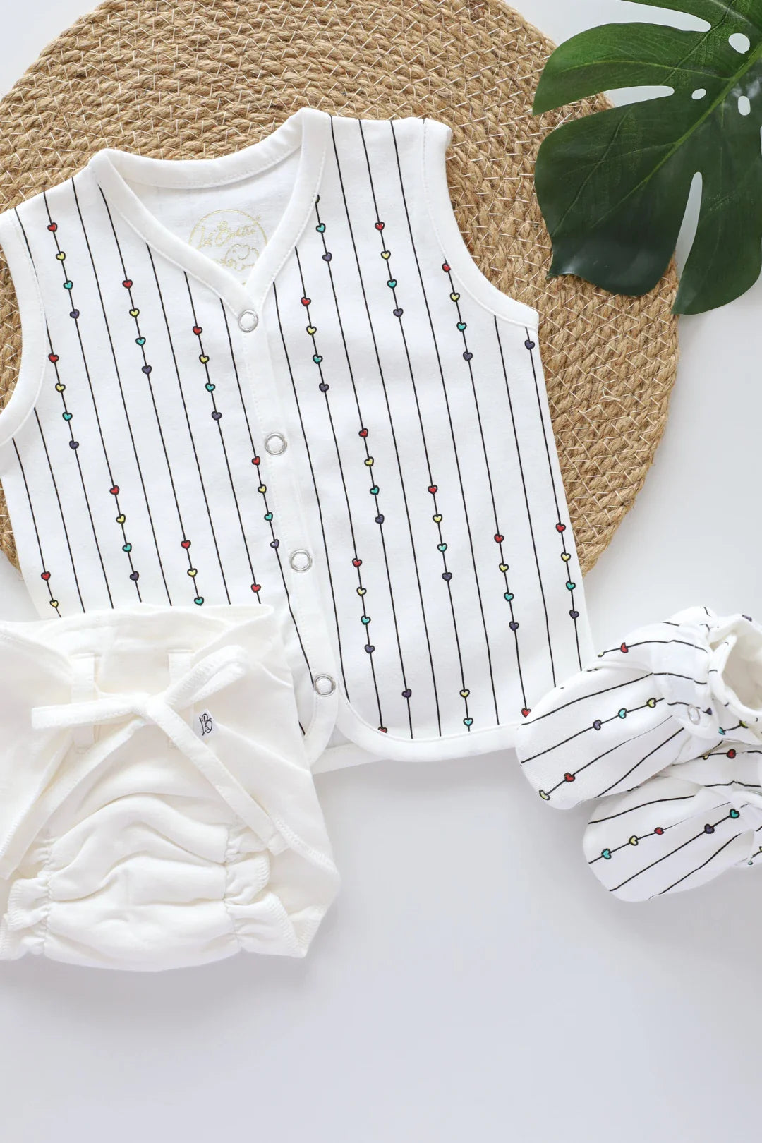 Heart Parade-Newborn Clothes Set
