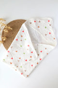 Heart Pops-Muslin Hooded Baby Towel