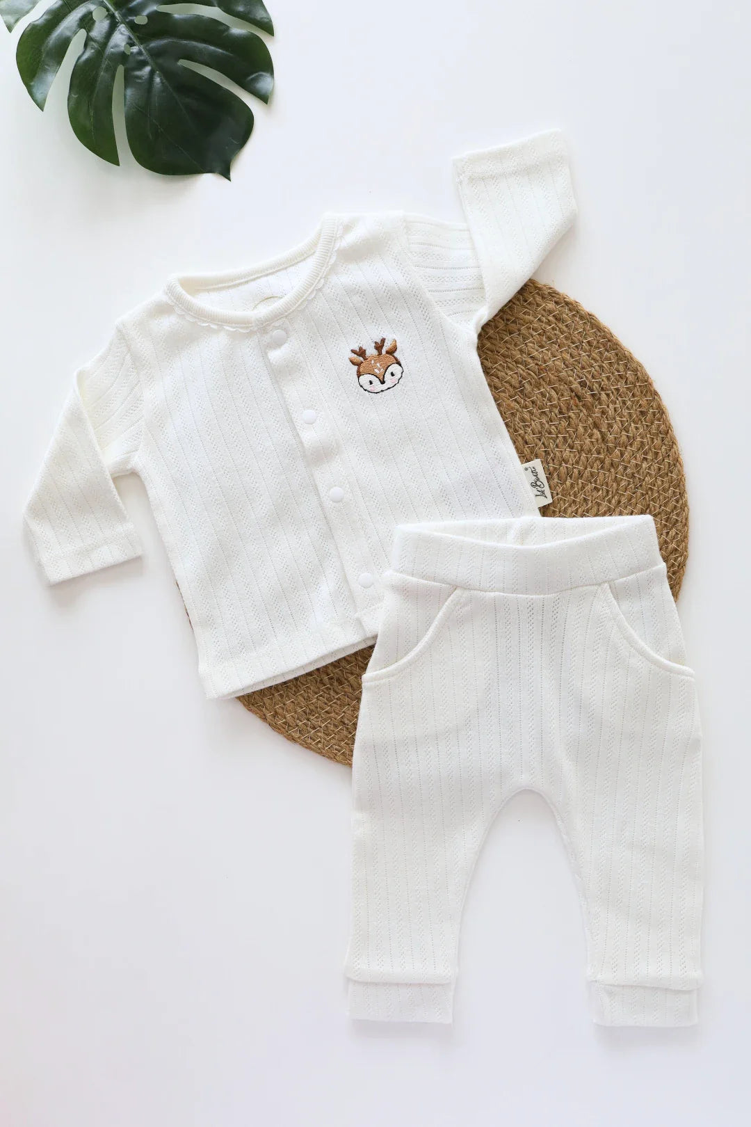 Ivory Nest Fawn-Newborn Clothes Set