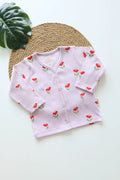 Joyful Meadow-Ribknit Full Sleeve Jabla