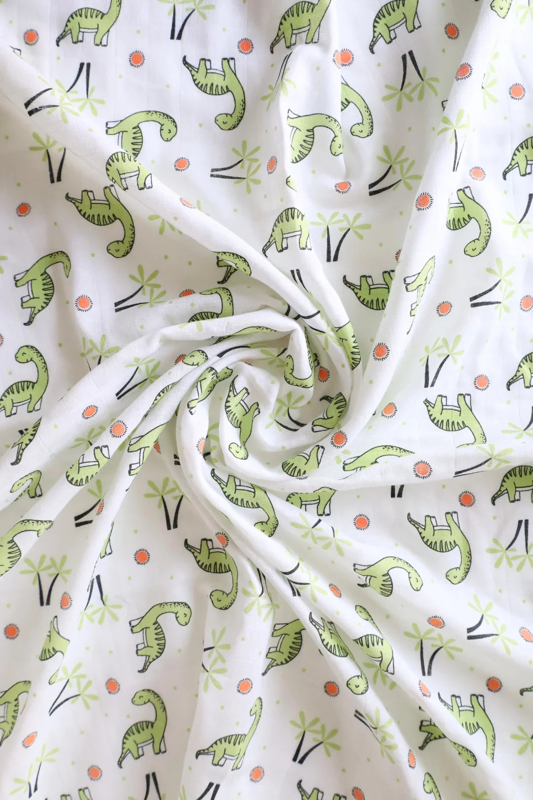 Jurassic Hugs-Muslin-Baby-Swaddle