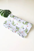 Jurassic Hugs-Muslin-Baby-Swaddle
