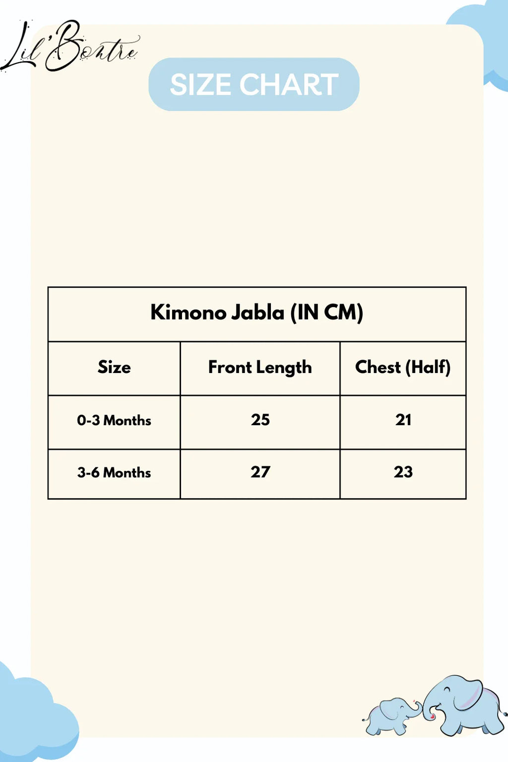 Choco-Hop-Baby Jabla-Kimono Style-Pack of 2